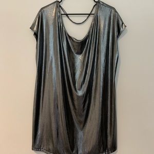 Metallic tunic